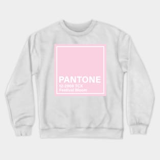 pantone 12-2908 TCX Festival Bloom Crewneck Sweatshirt